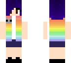 rainbow girl