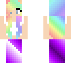 rainbow girl