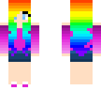 rainbow girl