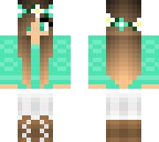 random teal