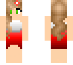 red dress