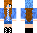 that sky blue girl