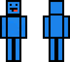 blue box man