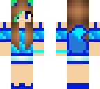 blue girl
