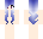 blue hair