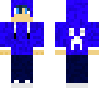 blue hooded boy