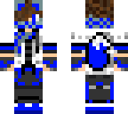 blue ninja wolf