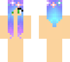 cotton candy hair template