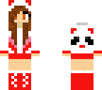 cute panda girl
