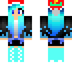 dark christmas girl