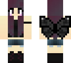 dark puple butterfly