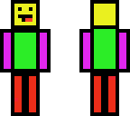 derpy rainbow box man
