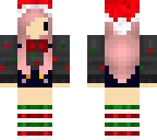 edited christmas girl