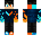 fire ice boy with hood