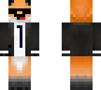fox with glasses and a suit