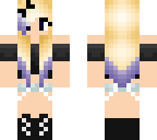 girl w purple n black