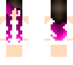girl with pink hair
