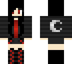 gothic casual with moon
