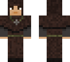 hooded young monk