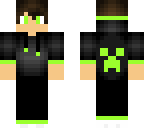 lime creeper green hoodie