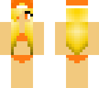 orange bikini
