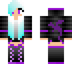 purple dragon girl