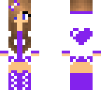 purple gamer girl