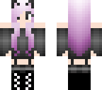 purple pastel goth