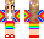 rainbow girl