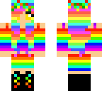 rainbow girl