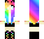 rainbow girl
