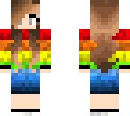 rainbow girl