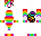 rainbow wolf