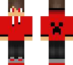 red hoodie