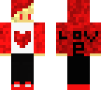 red love boy