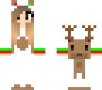redone reindeer girl