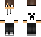 white hoodie