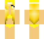 yellow bikini