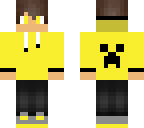 yellow hoodie
