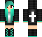 blue emo girl edit
