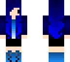 blue girl