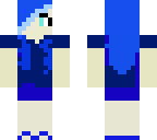 blue girl
