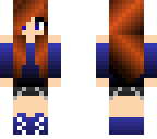 blue girl