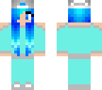 blue girl