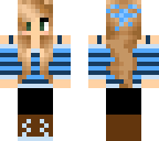 blue girl