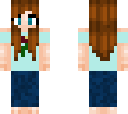 blue girl