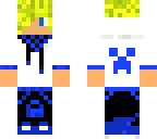 blue hooded boy
