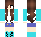 cool skin for girls who love blue