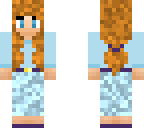 cute blue girl outfit