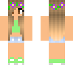 cute mint girl